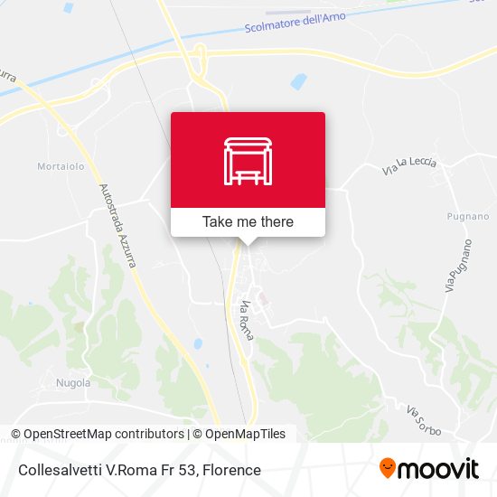 Collesalvetti V.Roma Fr 53 map