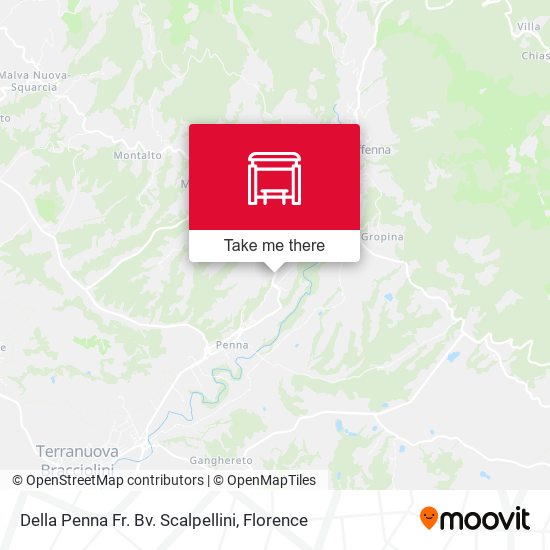 Della Penna Fr. Bv. Scalpellini map