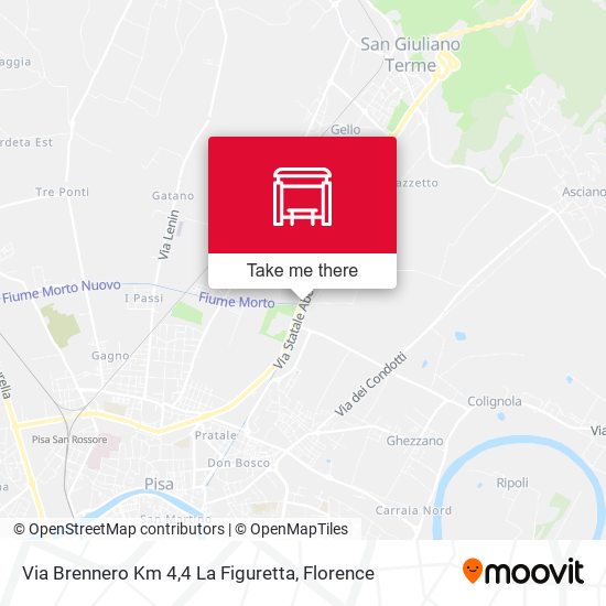 Via Brennero Km 4,4 La Figuretta map