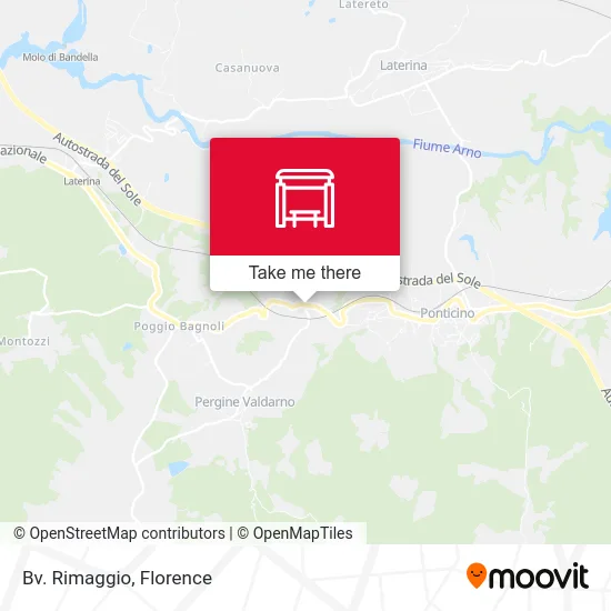 Rimaggio Junction map