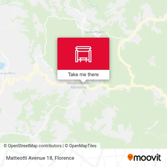 Matteotti Avenue 18 map