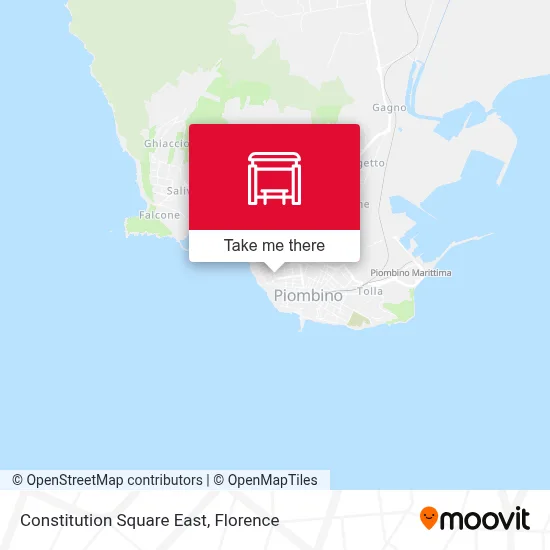 Constitution Square East map