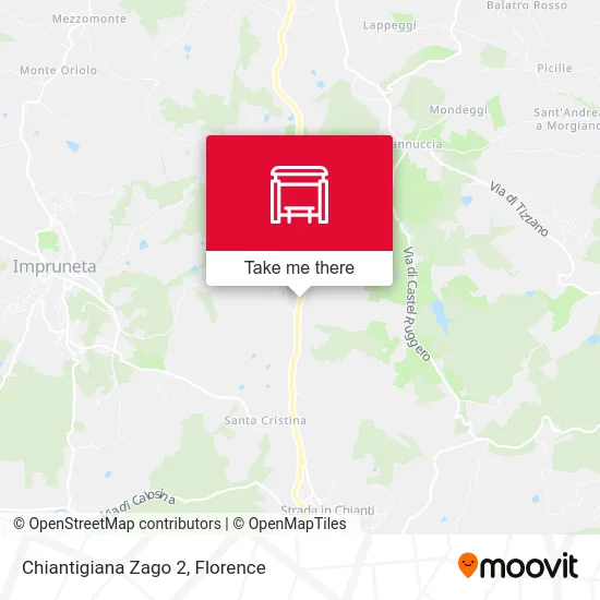 Chiantigiana Zago 2 map