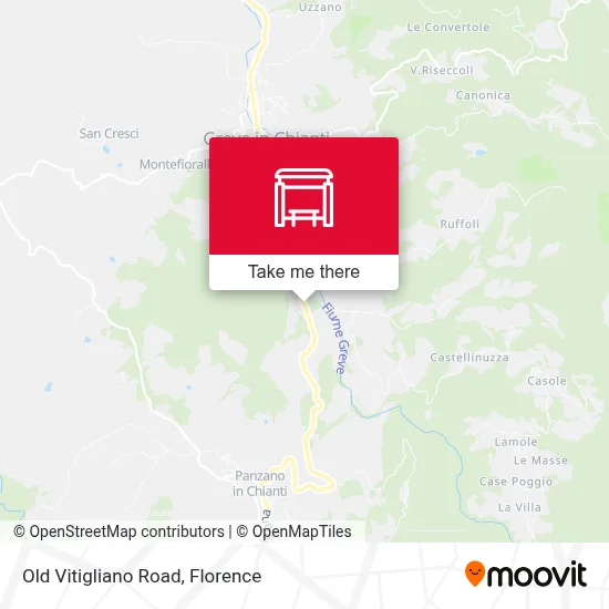 Old Vitigliano Road map