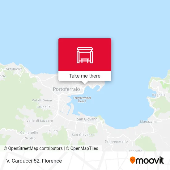 Carducci Street 52 map