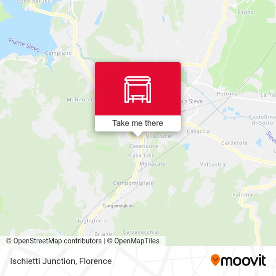 Ischietti Junction map