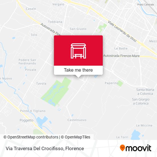 Via Traversa Del Crocifisso map