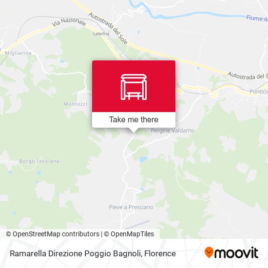 Ramarella	Direzione Poggio Bagnoli map
