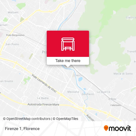 Firenze 1 map