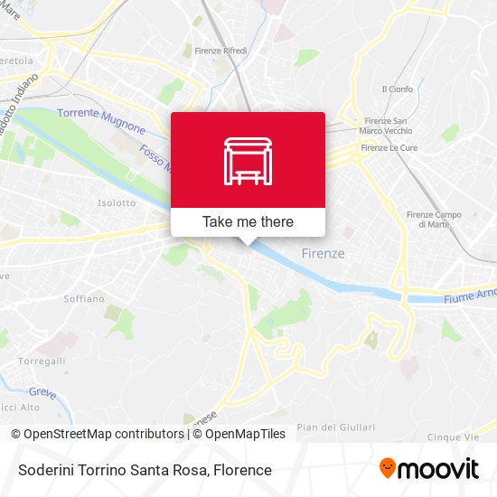 Soderini Torrino Santa Rosa map