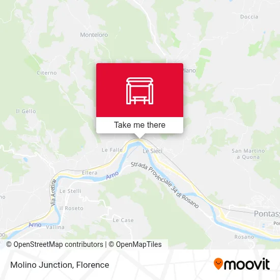Molino Junction map