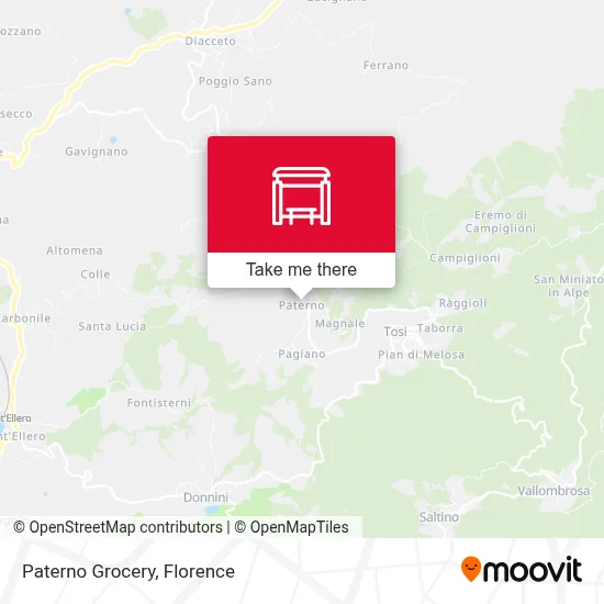 Paterno Grocery map