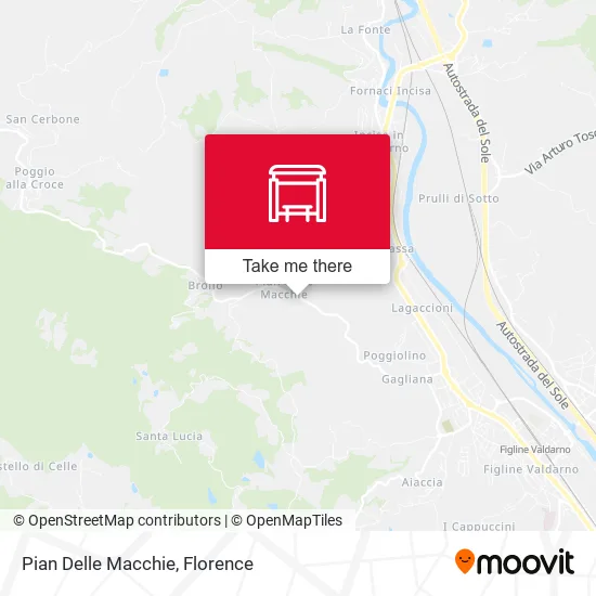 Pian Delle Macchie map
