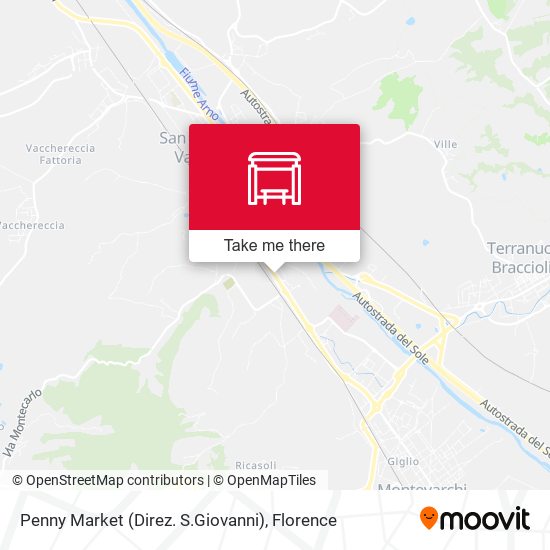 Penny Market (Direz. S.Giovanni) map