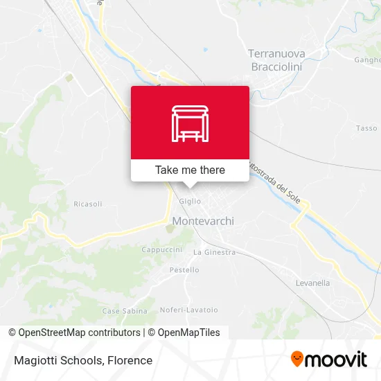 Magiotti Schools map