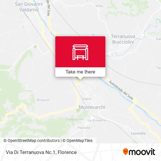 Via Di Terranuova Nc.1 map