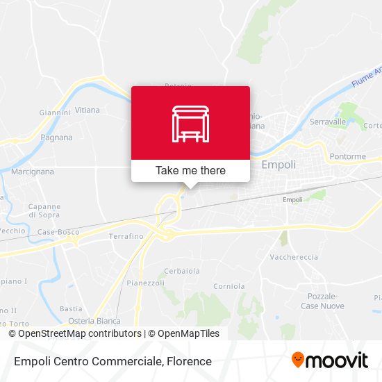 Empoli Centro Commerciale map