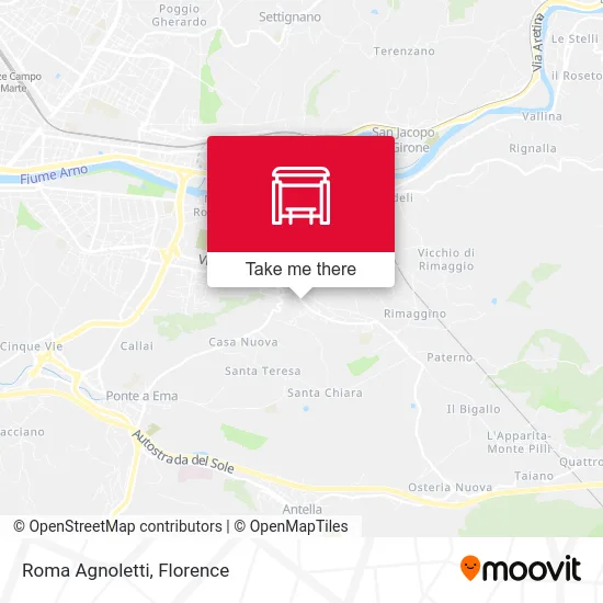 Roma Agnoletti map