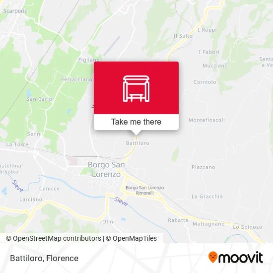 Battiloro map