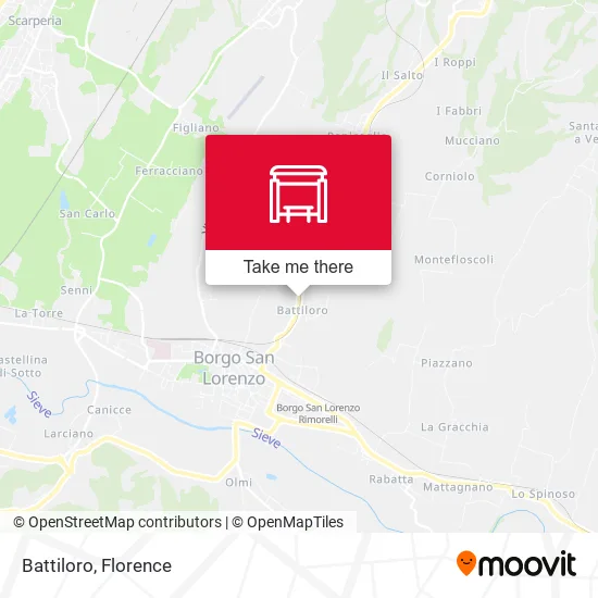 Battiloro map