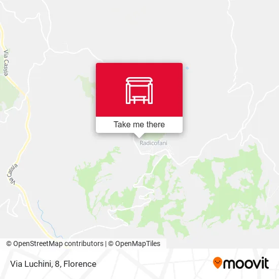 Via Luchini, 8 map