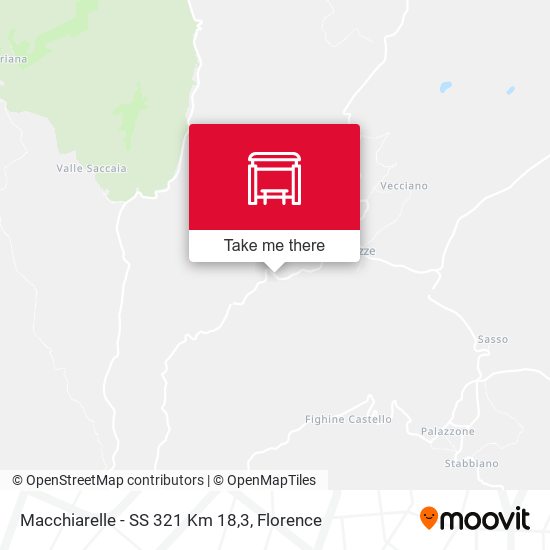 Macchiarelle - SS 321 Km 18,3 map
