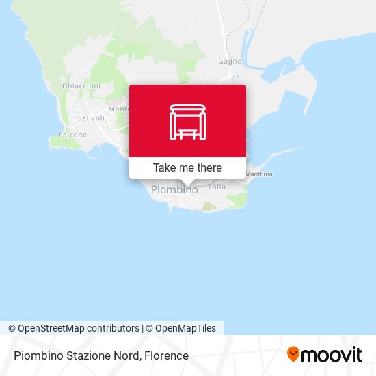 Piombino Stazione Nord map