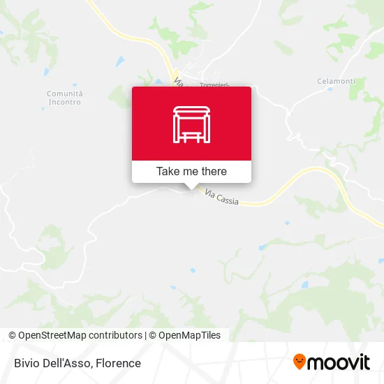Bivio Dell'Asso map