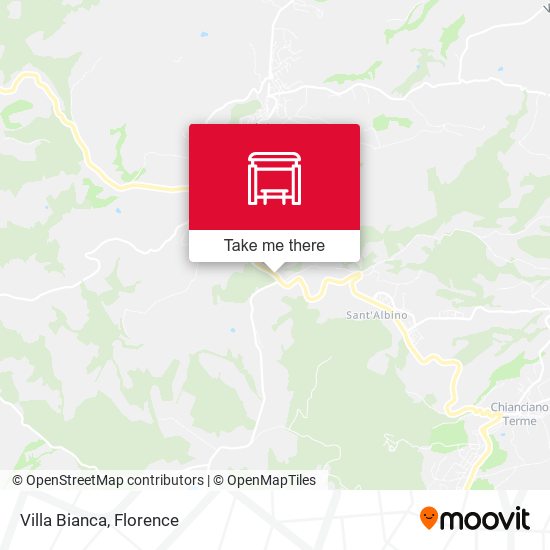 Villa Bianca map