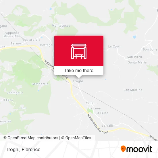 Troghi map