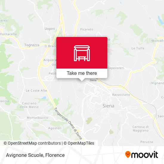 Avignone Scuole map