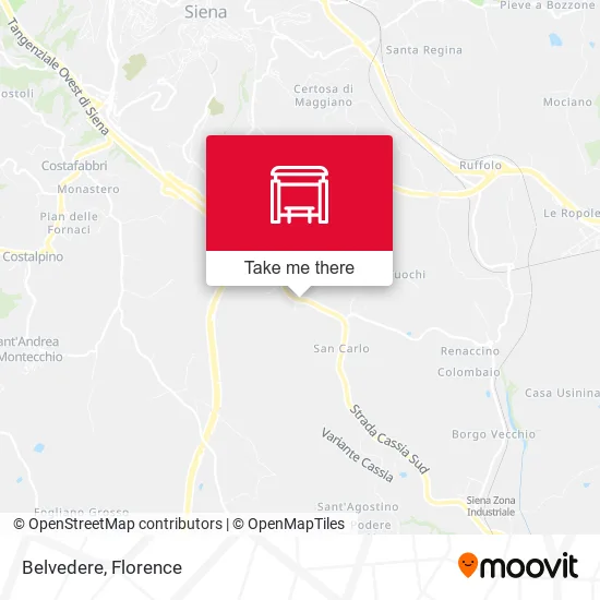 Belvedere map