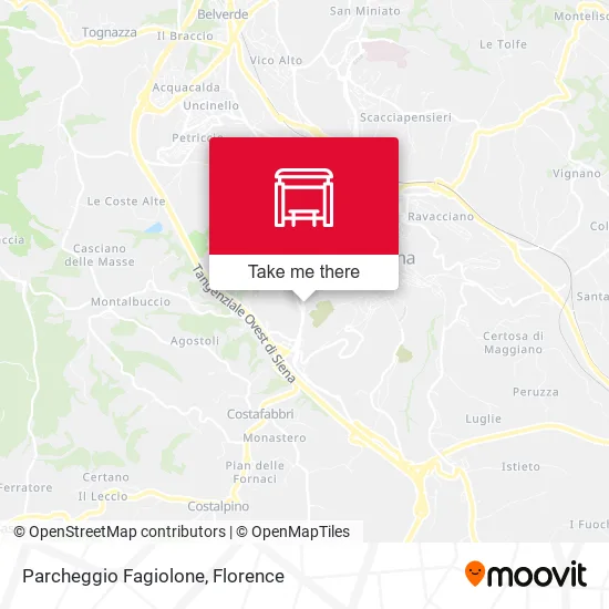 Parcheggio Fagiolone map