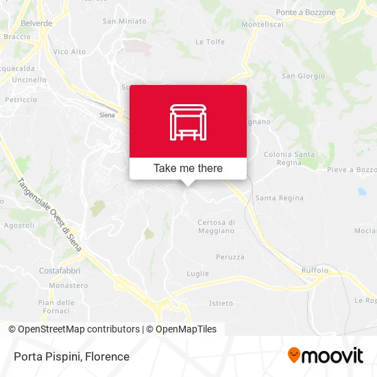 Porta Pispini map