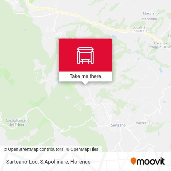 Sarteano-Loc. S.Apollinare map