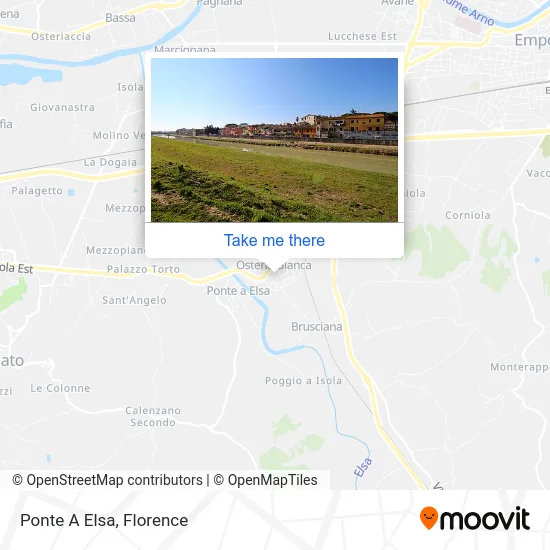 Ponte A Elsa map