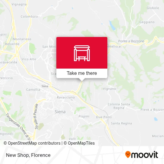 New Shop map
