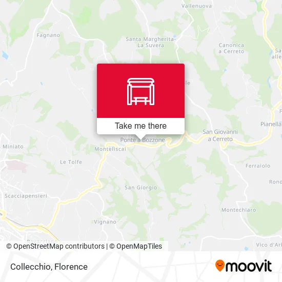 Collecchio map