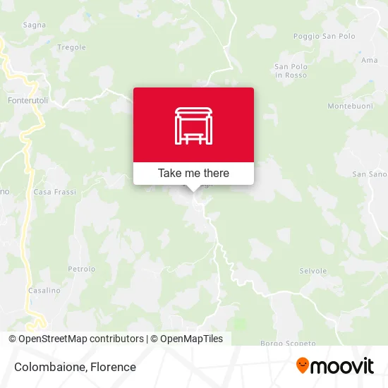 Colombaione map