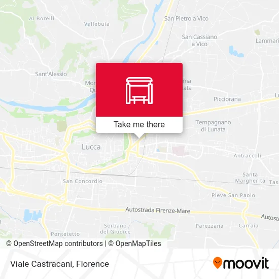 Viale Castracani map