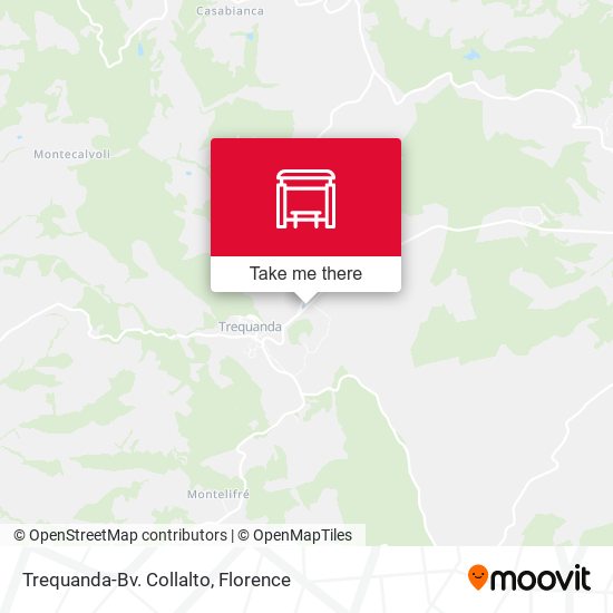 Trequanda-Bv. Collalto map