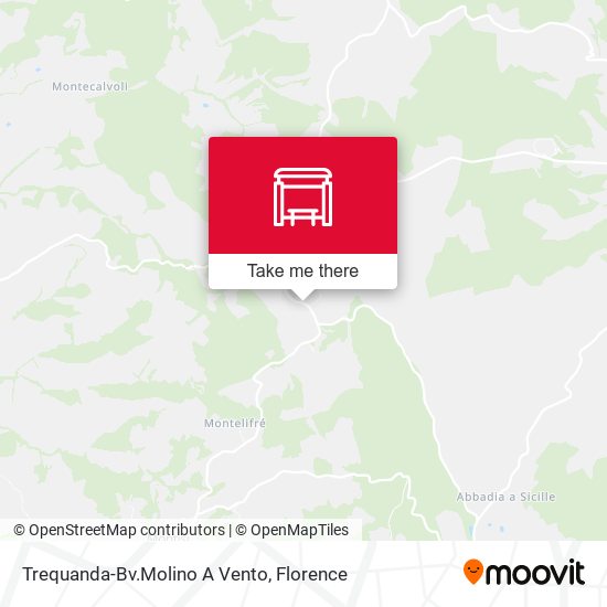 Trequanda-Bv.Molino A Vento map