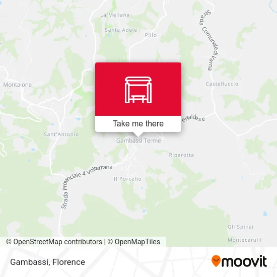 Gambassi map