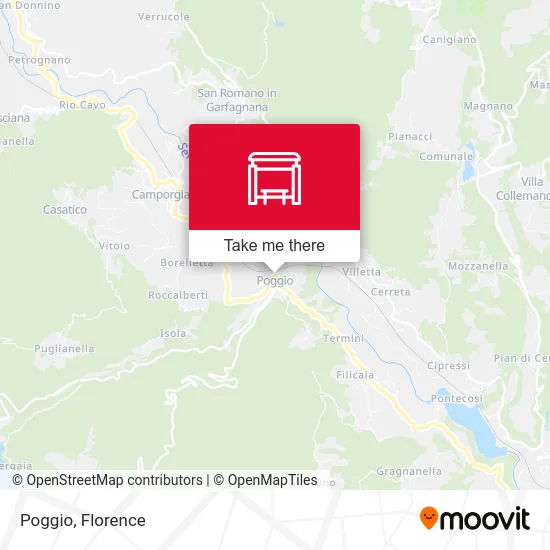Poggio map