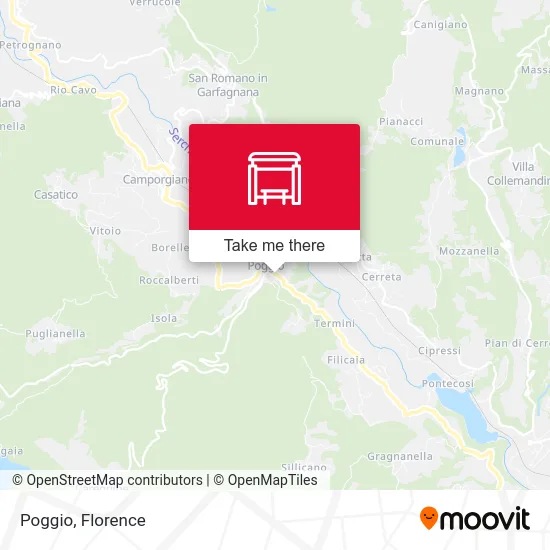 Poggio map