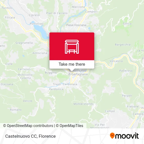 Castelnuovo CC map