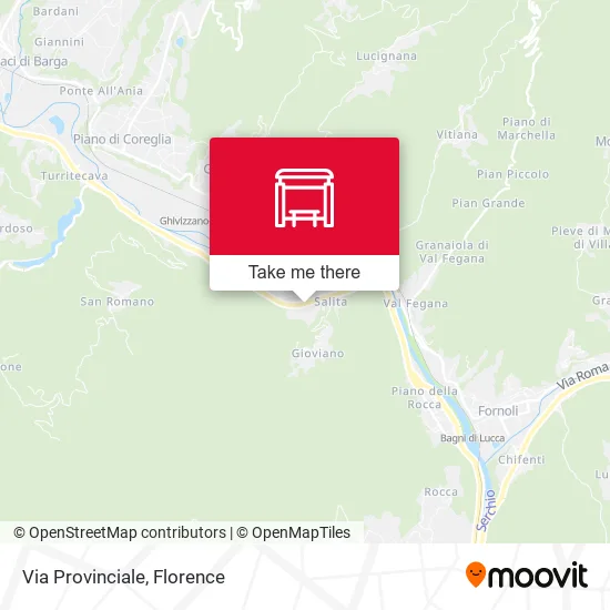 Via Provinciale map