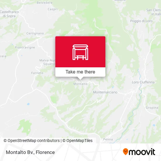 Montalto Bv. map