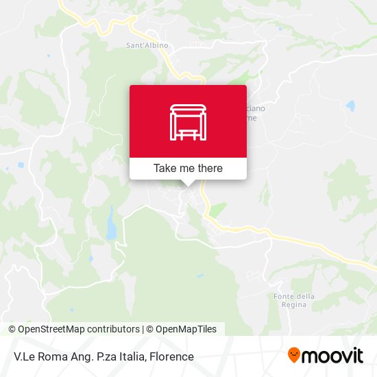 V.Le Roma Ang. P.za Italia map