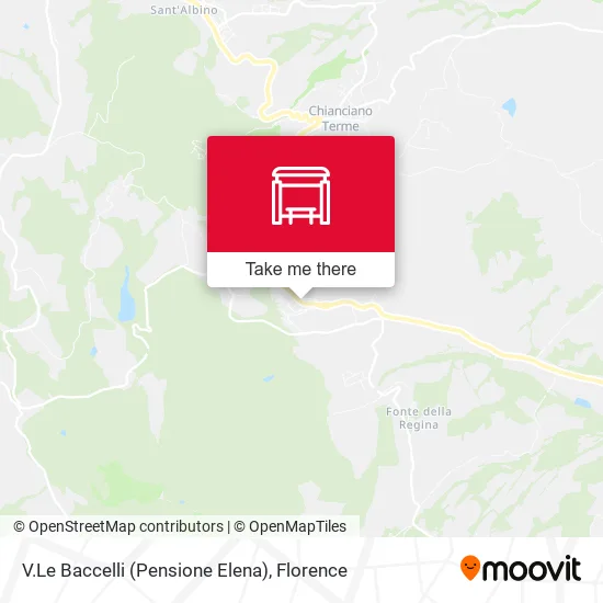 V.Le Baccelli (Pensione Elena) map
